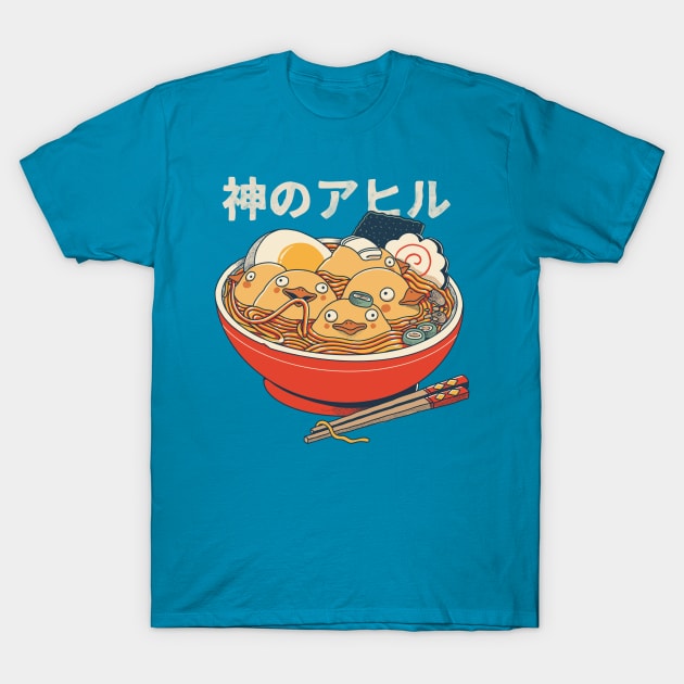 Ramen Noodles and Ducks T-Shirt by ppmid